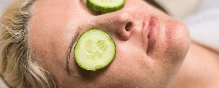 dry eye treatment with cucumbers